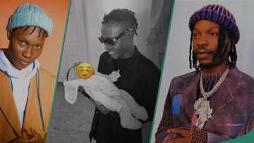 Zinoleesky reportedly welcomes baby girl, Naira Marley reacts, shares pics