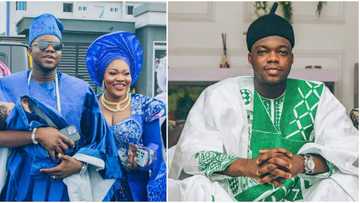 Cute Abiola warms hearts as he names the happiest day of his life: "Thank you for celebrating my son"