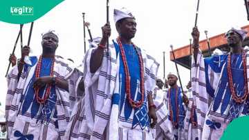 Nigerian king forbidden from seeing his mother speaks about his tradition, shows emotional toll