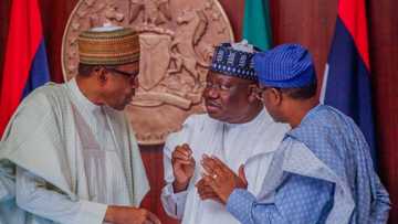 Buhari ya rantsar da shugabannin hukumar da ke kula da Majalisa a Najeriya (hotuna)