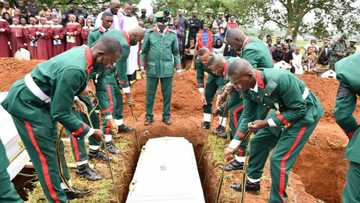 Tears, mourning as Nigerian Army bury presidential guards killed in terrorists' ambush in Abuja