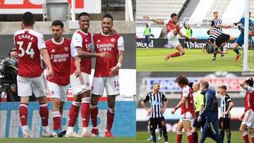 Arsenal back to winning ways after routine win at Newcastle United