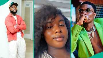 Davido gives female fan N5m for new hair, snubs Wizkid's supporter's plea for ailing sister