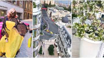 Ote money: DJ Cuppy watches Monaco Grand Prix from her family home balcony in Monte-Carlo, fans react
