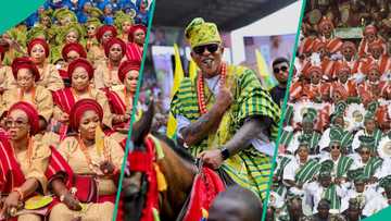 2023 Ojude Oba: Ijebu festival of Yoruba cultural glam, fashion and glitz at Oba's frontage