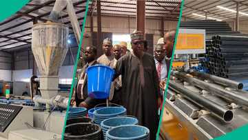 Kamfanin da Buhari ya kaddamar ya fara hada kayan sola da robobi a Borno