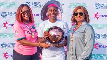 Emzor Hosts Asisat Oshoala to Grand Homecoming, Supports Football Tournament for Girls