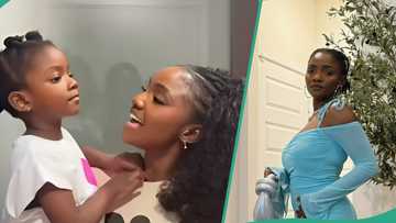 Simi blows hot over name fans call her daughter: "I don't like It when they call my daughter duduke"