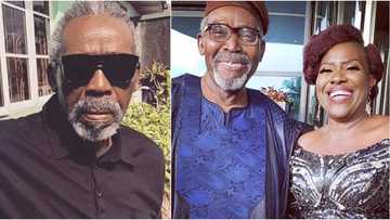 He's about to have eba and ogbono: Joke Silva strongly refutes claim that hubby Olu Jacobs is dead