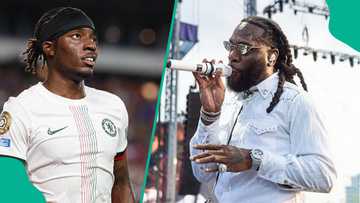 Madueke parties with Burna Boy same day former teammates won Club World Cup, video