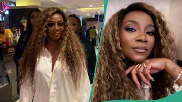 Genevieve Nnaji makes rare online appearance, looks half her age in photo, video: “Ageless vampire”