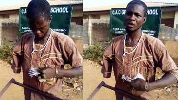 "He deserves it": Disabled hausa man making legal living through scavenging gets N20k