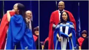 South African couple share memorable moment as Dr husband bestows wife with her PhD sash