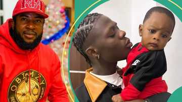 Lekki big boy Abu Abel gives Mohbad's wife and son N2m, fans react: "We don't want, bully"