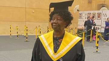Joy as brilliant 80-year-old grandma achieves success, graduates with an MBA in style, social media reacts