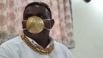 Covid-19: Wani mutum ya siya takunkumin fuska ta gwal kan kudi N1.5m (Hotuna)