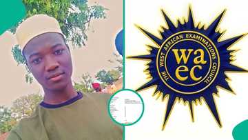 Boy who wants to join the Army displays his 2026 WAEC result, seeks answers