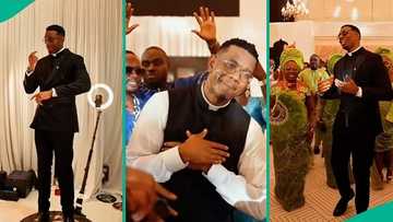 Man who reportedly dropped big company, 2 degrees to become Reverend Father holds first Mass
