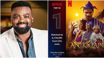 Kunle Afolayan’s Anikulapo ranks No. 1 globally on Netflix, with over 8 million views in less than a week