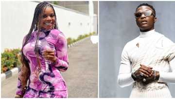 Shola reacts as Nigerians drag Wizkid following her post about doing her best as a parent