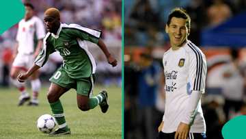 Jay Jay Okocha: Nigerian legend shares what Lionel Messi told him during their first meeting