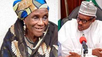 President Buhari's 84-year-old sister reportedly treks 100m to vote in Daura