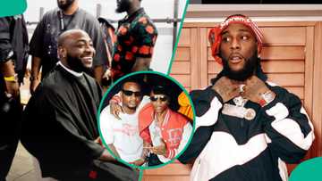 Davido reacts online amid DJ Tunez and Burna Boy’s dramatic club clash, netizens weigh in