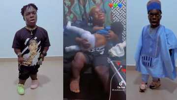 Shatta Bandle shows off his beautiful 8-months-old daughter as he does daddy's duties, video wows fans