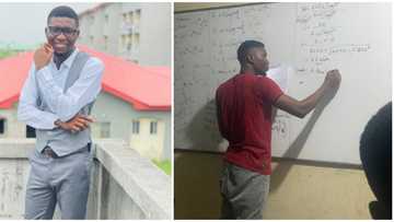 We rise by lifting others: Nigerians praise young student who organized free tutorials for his colleagues