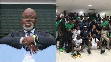 NFF president Amaju Pinnick explains why Super Eagles may travel by boat to face Benin in AFCON qualifier