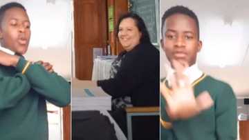 Video shows moment student displays amazing dancing steps in front of teacher, her reaction warms hearts