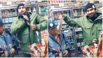 Video of man using 'magic' to steal booze from store causes laughter