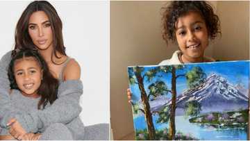 How dare you - Kim Kardashian fires back at people doubting North West's painting capability