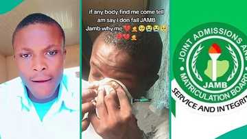 UTME 2025 score of Nigerian boy who waited for 1 year to write exam trends online, people react