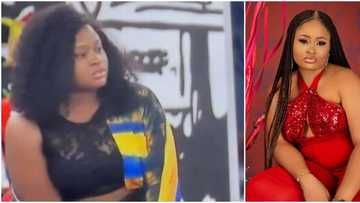 BBNaija Level Up: Amaka’s reaction to being nominated for possible eviction causes a stir online