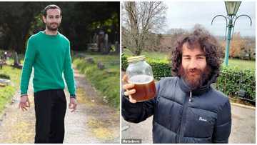 Man who drinks his month-old urine says his sister hates him because of his lifestyle
