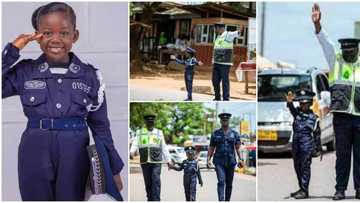 Mother makes 5-year-old daughter happy on her birthday, allows her work as 'policewoman' for 1 day