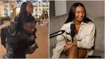 All of us will be single in heaven: Reactions as Mr Eazi backsTemi Otedola like a baby after getting drunk