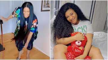 Very classless and hungry: Nigerians bash Nkechi Blessing as she takes off undies in video