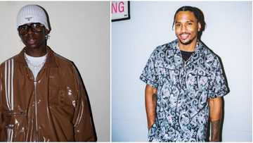 Moment American singer Trey Songz performed Rema's Soundgasm at a club, 'oyinbo' audience goes wild