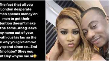 We spend the money you give him together, Nkechi Blessing writes lady involved with her man