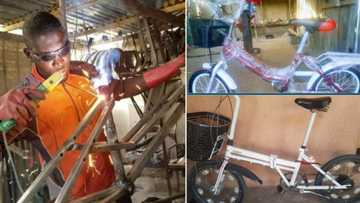 Another best from northern Nigeria as young Umar Yusuf single-handedly produces bicycles of international standards (photos)