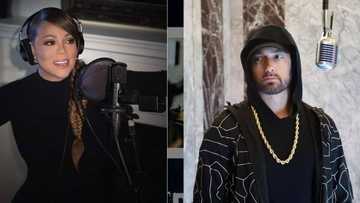 Mariah Carey impersonates Eminem again on 12th anniversary of 'Obsessed'