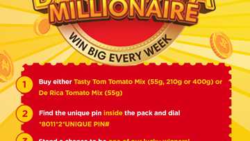 Tasty Tom and De Rica unveil millionaire splash promo