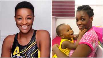Popular actress Chacha Eke celebrates son's 1 year birthday, shares lovely pictures