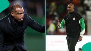 Sunday Oliseh finally speaks on appointment of Eric Chelle as Super Eagles coach