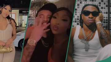 "She levelled up": Mayorkun’s ex Cocainaa spotted with Manchester United's Jadon Sancho in video
