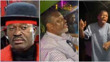 "You go meet us for 1am": Kanayo replies hypeman who called him 'Nnayi ritual' in funny video, many react