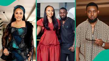 AY Makun's ex-wife Mabel yanks off husband’s last name from 40th birthday souvenirs, shares clip