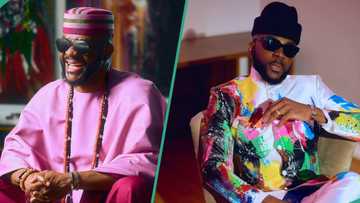 Ebuka Obi-Uchendu turns up for Air Peace in pilot-themed attire, looks magnificent: "King of style"